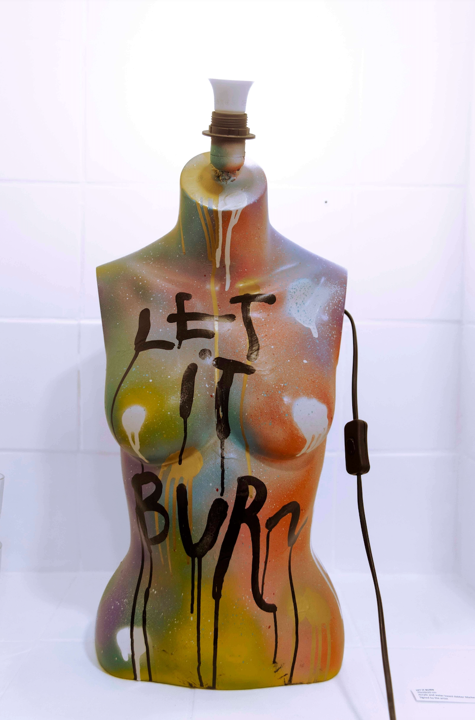 LET IT BURN | Original Lamp Mannequin